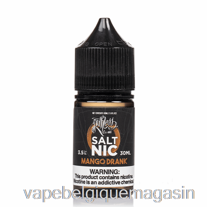 Vape Jetable Mangue Bu - Sels Impitoyables - 30ml 35mg